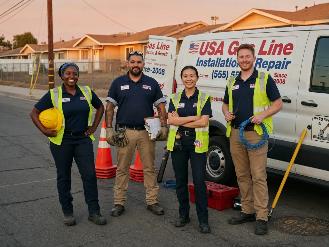 Gas Line Installation company in Moore, TX